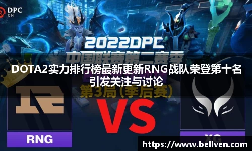 DOTA2实力排行榜最新更新RNG战队荣登第十名引发关注与讨论
